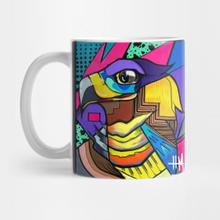 Hugus Eagle pop art Mug